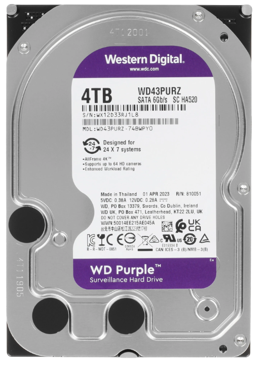 Жесткий диск WD43PURZ Western Digital (WD)