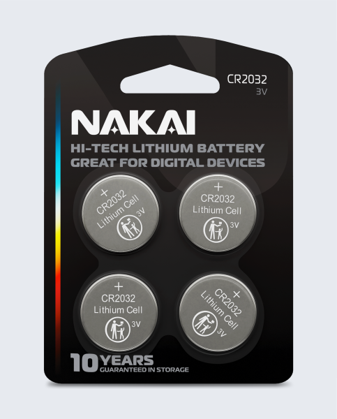 Батарейка CR 2032 NAKAI Hi-Tech 3V