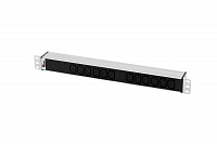 Блок розеток R-32-12C13-I-440-K Rem-32 с инд., 12 IEC 60320 C13, 32А, алюм., 19