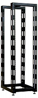 Стойка СТК-38.2-9005 телекоммуникационная универсальная 38U двухрамная, цвет черны ЦМО