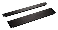 Фальшпанель BPV-1-RAL9005  высотой 1U, черная Hyperline